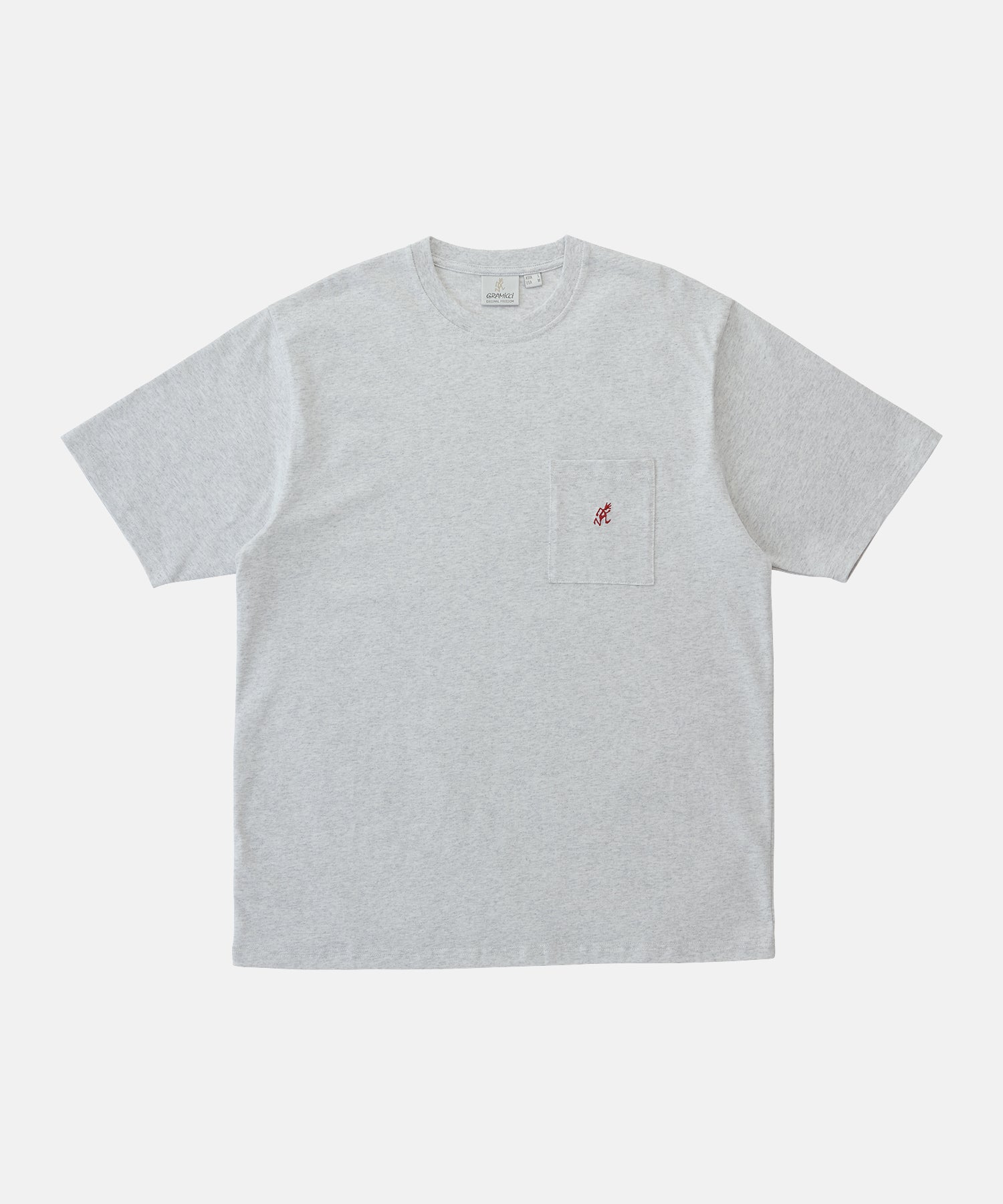 One Point Tee Heather Ash