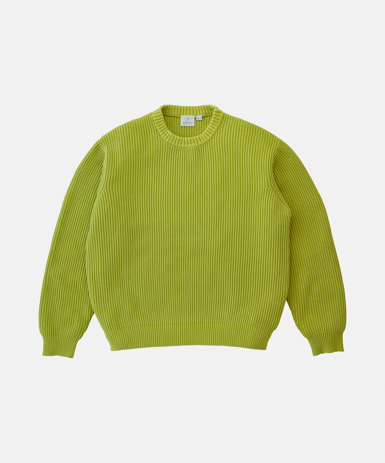 Cotton Knit Sweater Mist Green