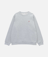 One Point Crew Sweatshirt Grey