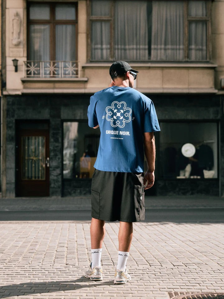 Akoma Tee Classic Blue