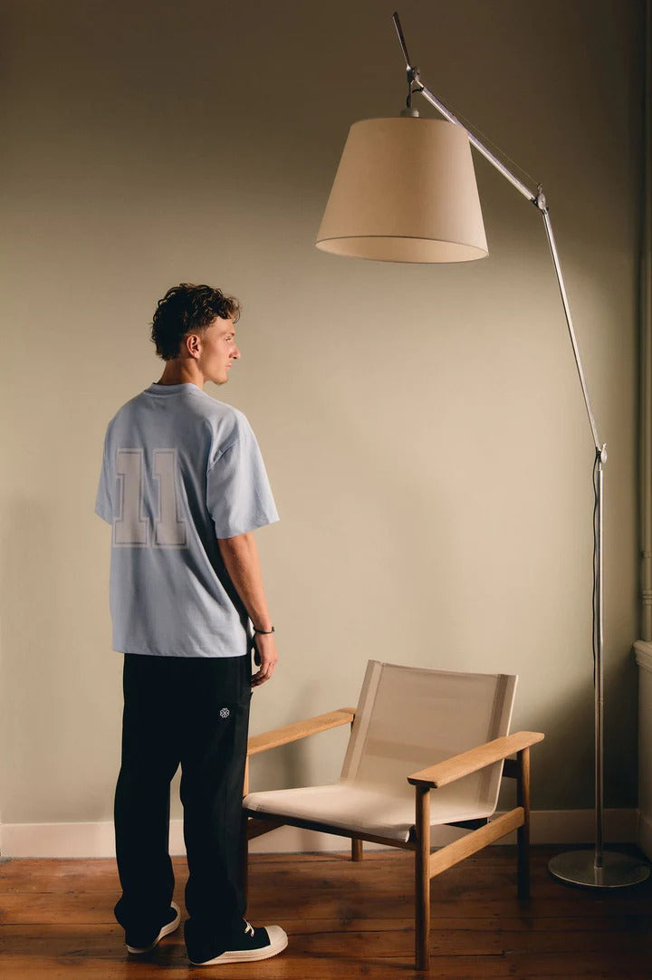 Eleven Jersey Tee Light Blue