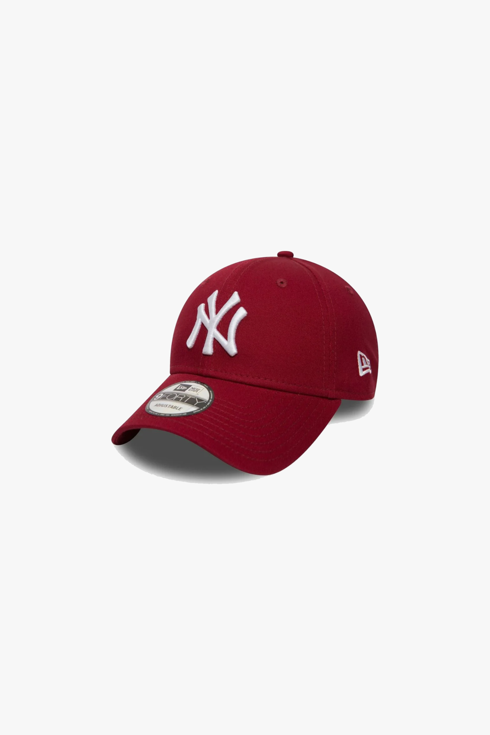 New Era League Essential 9FORTY Burgundy cap, front view