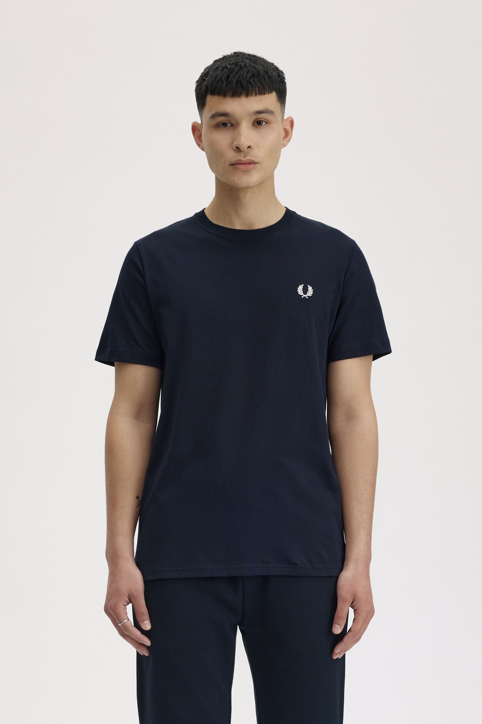 Fred Perry Crew Neck T-shirt Navy