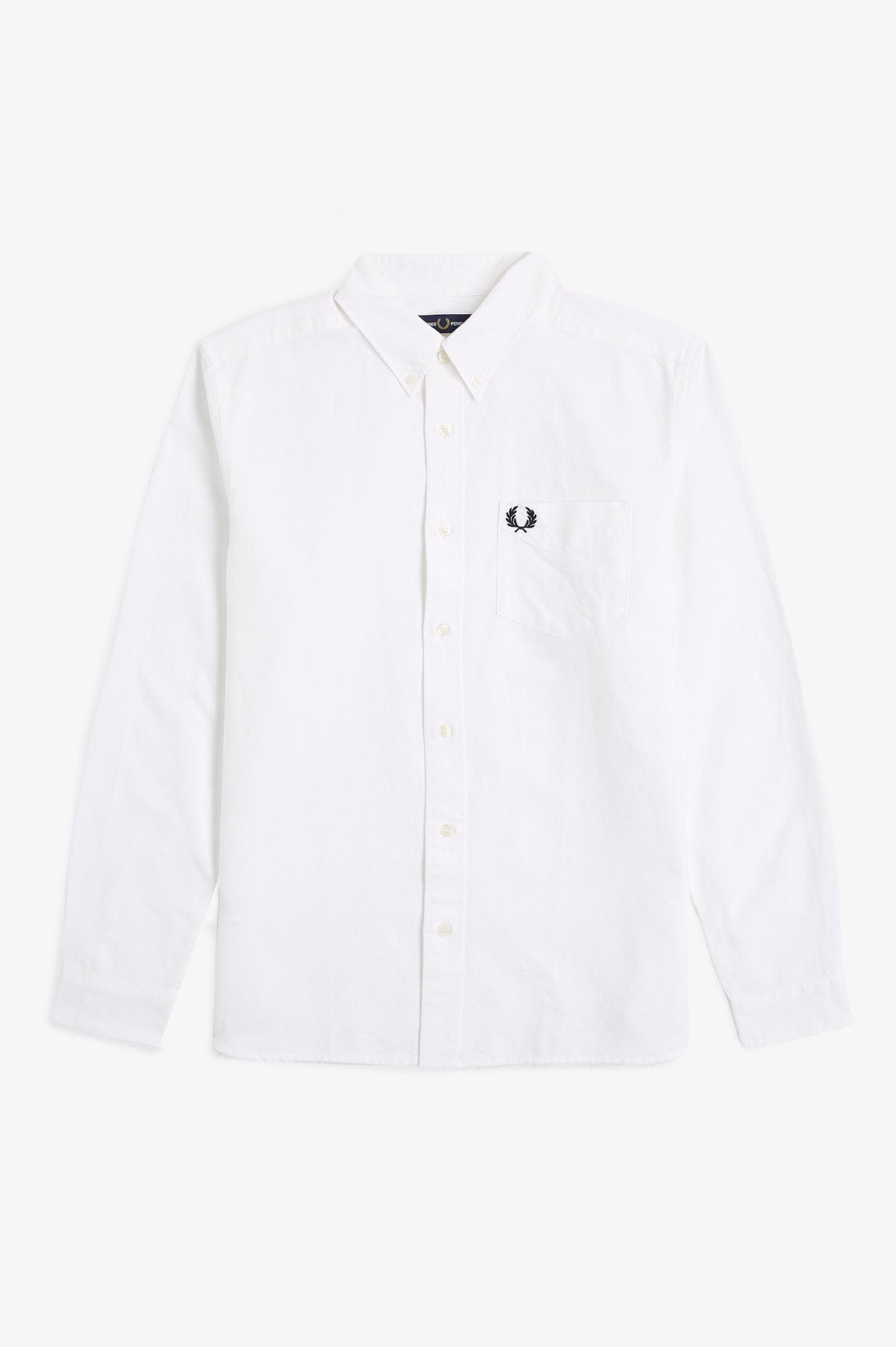 Fred Perry Oxford Shirt White