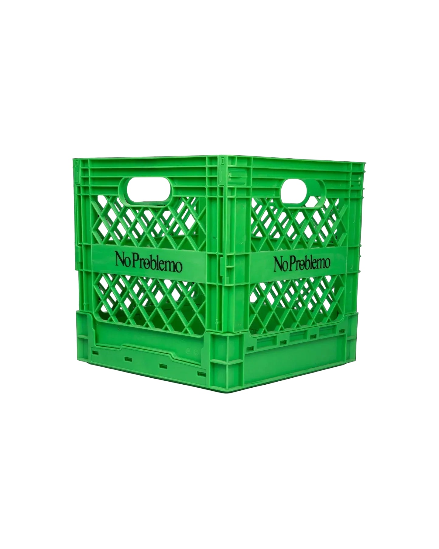 No Problemo Vinyl Crate Green