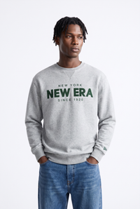 New Era Heritage Sweatshirt Grey