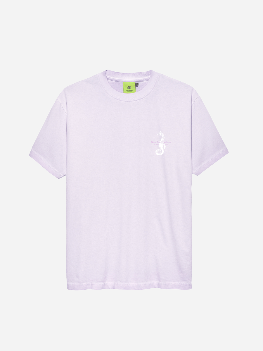 New Amsterdam Surf Association Seahorse Tee Pink