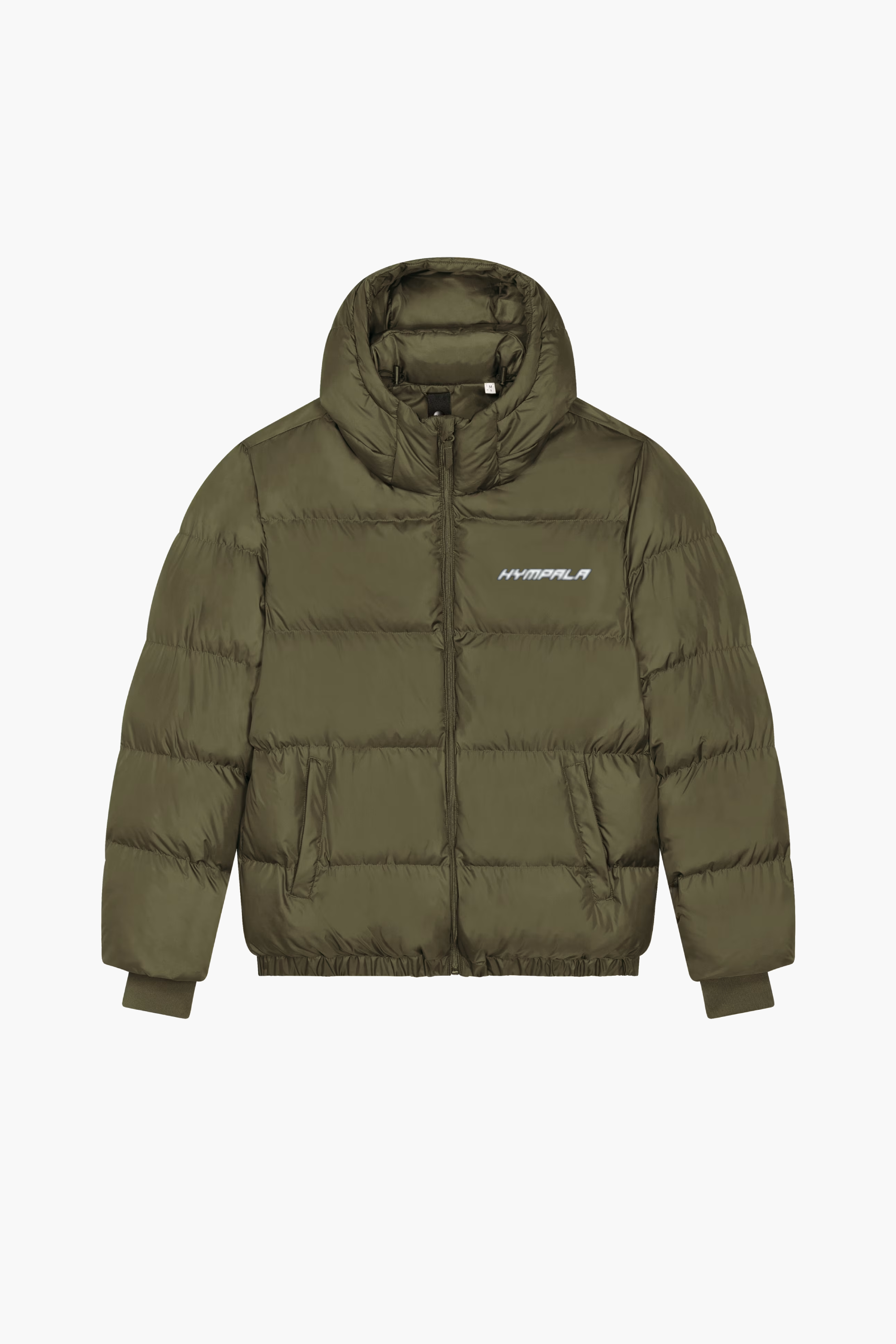Oversized Puffer Jacket Khaki