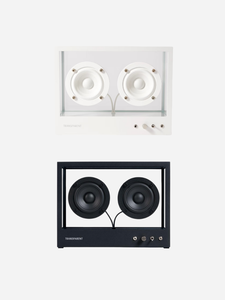 TRANSPARENT Small Transparent Speaker - Hympala Store 