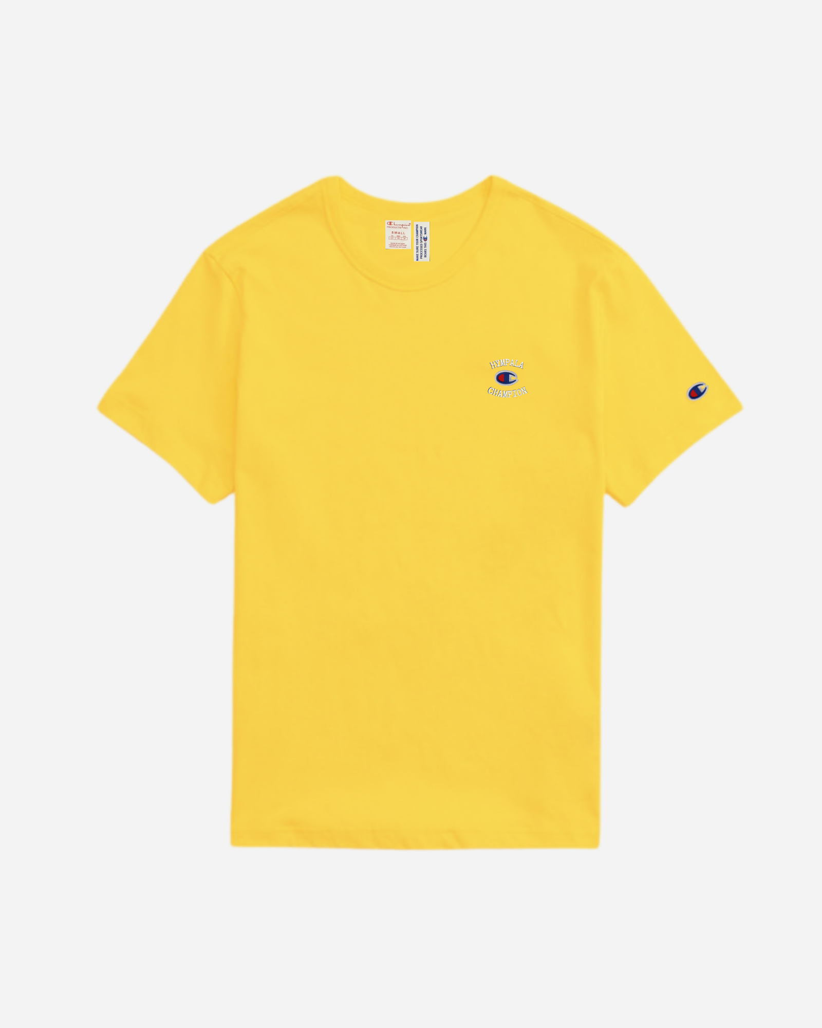 x Champion Reverse Weave Cotton Tee Yellow