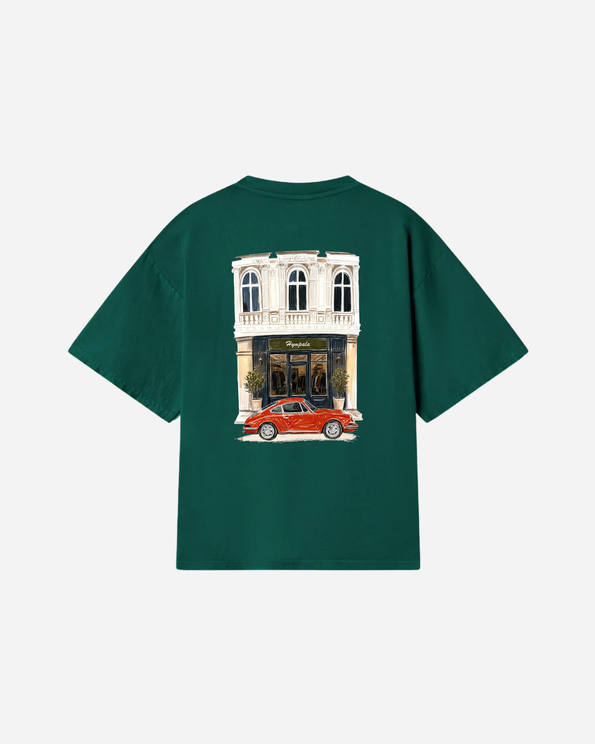 Storefront Tee Green