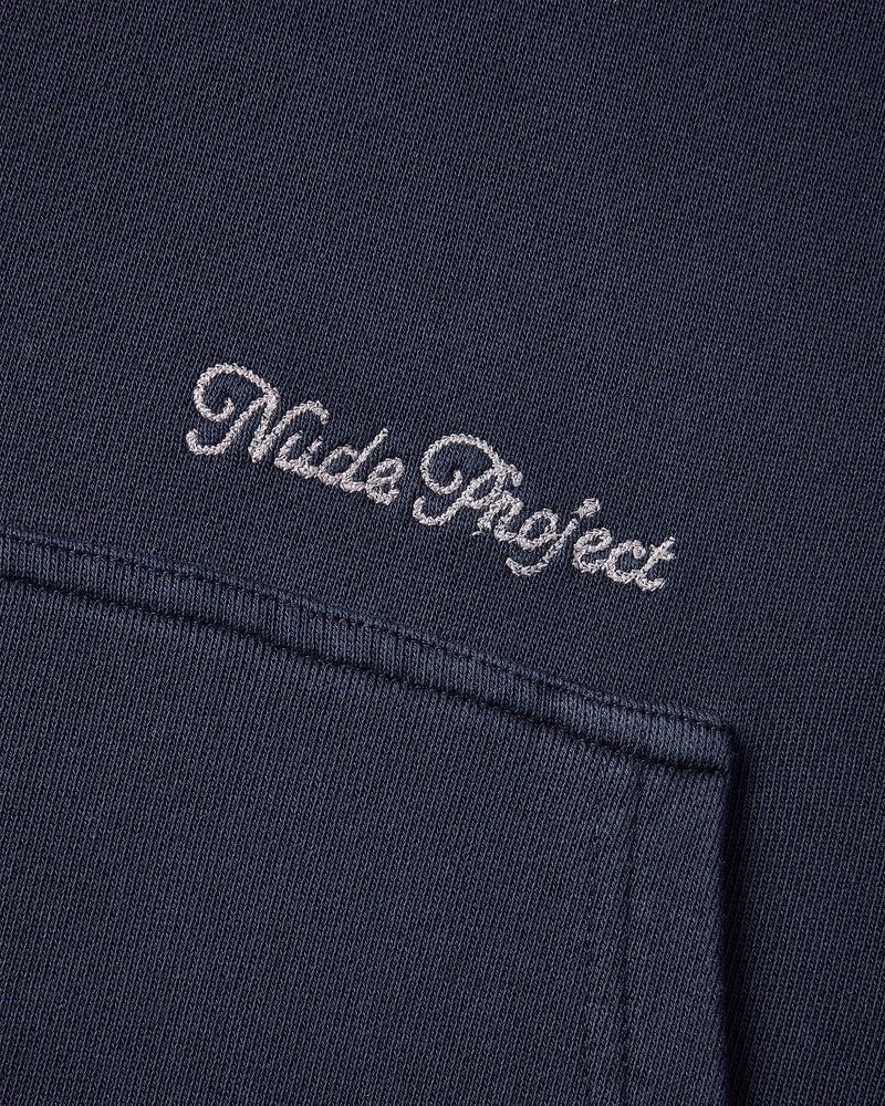 Perfect Boxy Hoodie Navy