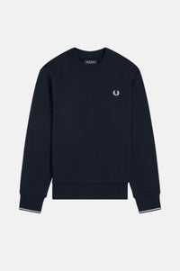 Fred Perry Crew Neck Sweatshirt Navy