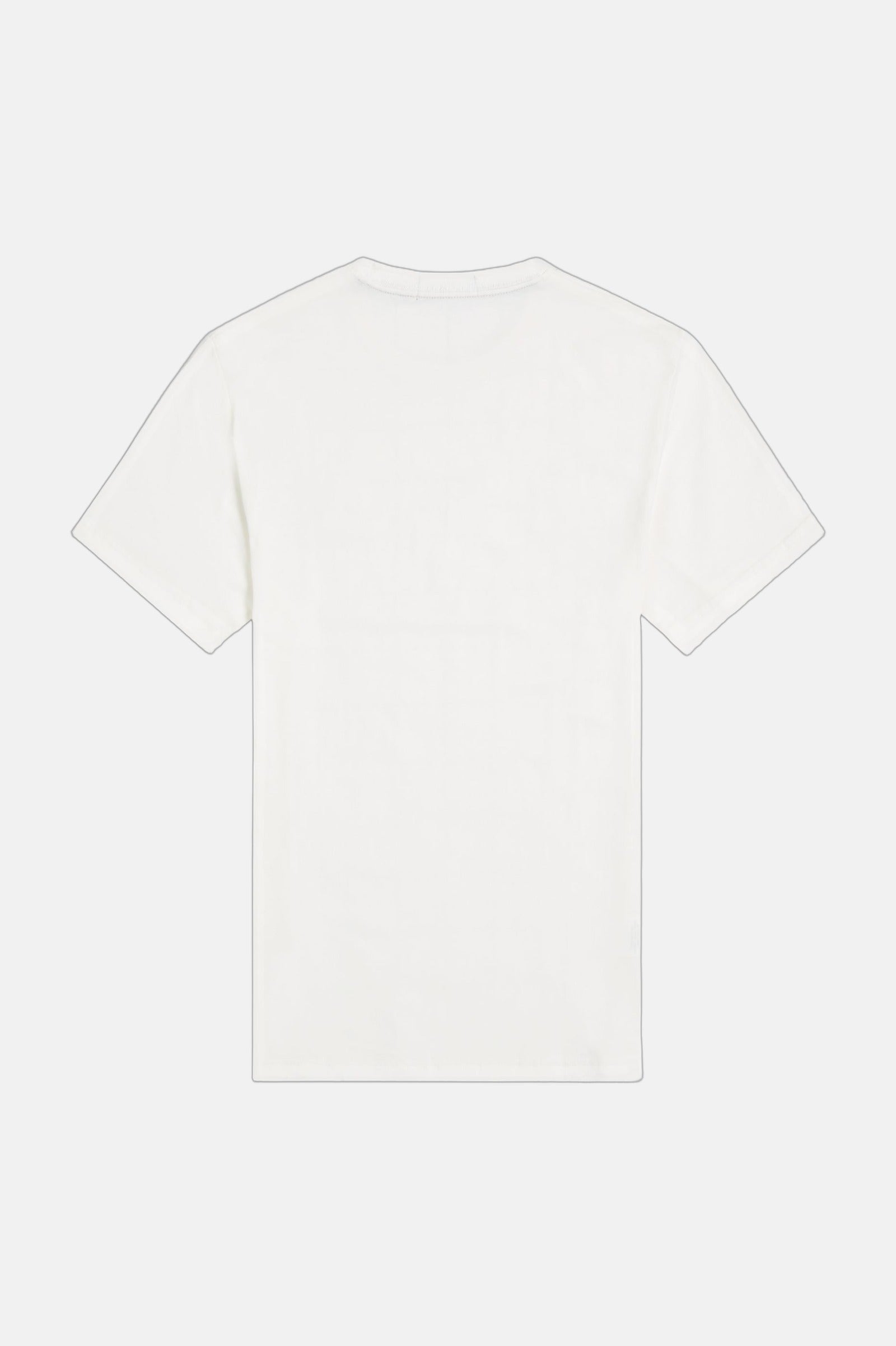 Fred Perry Crew Neck T-shirt Snow White