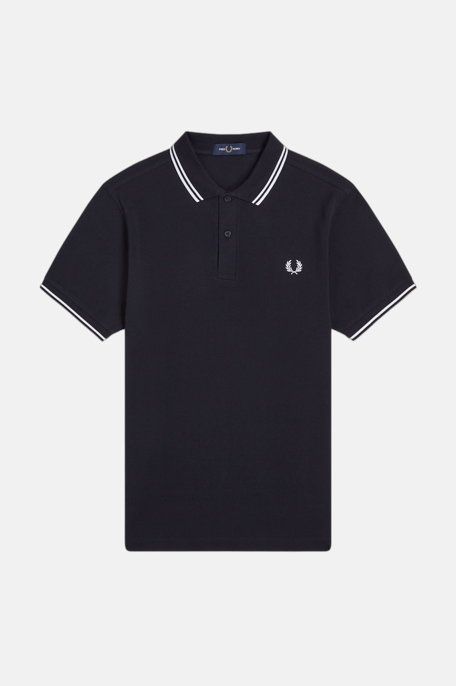 Fred Perry Twin Tipped Fred Perry Shirt Navy/white/white