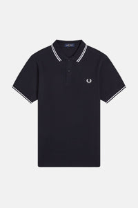 Fred Perry Twin Tipped Fred Perry Shirt Navy/white/white