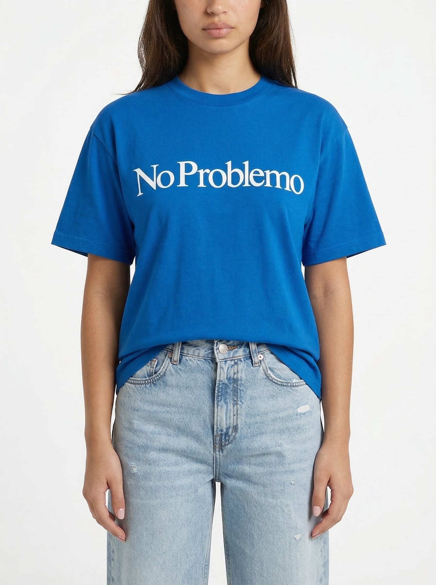 No Problemo SS Tee Blue