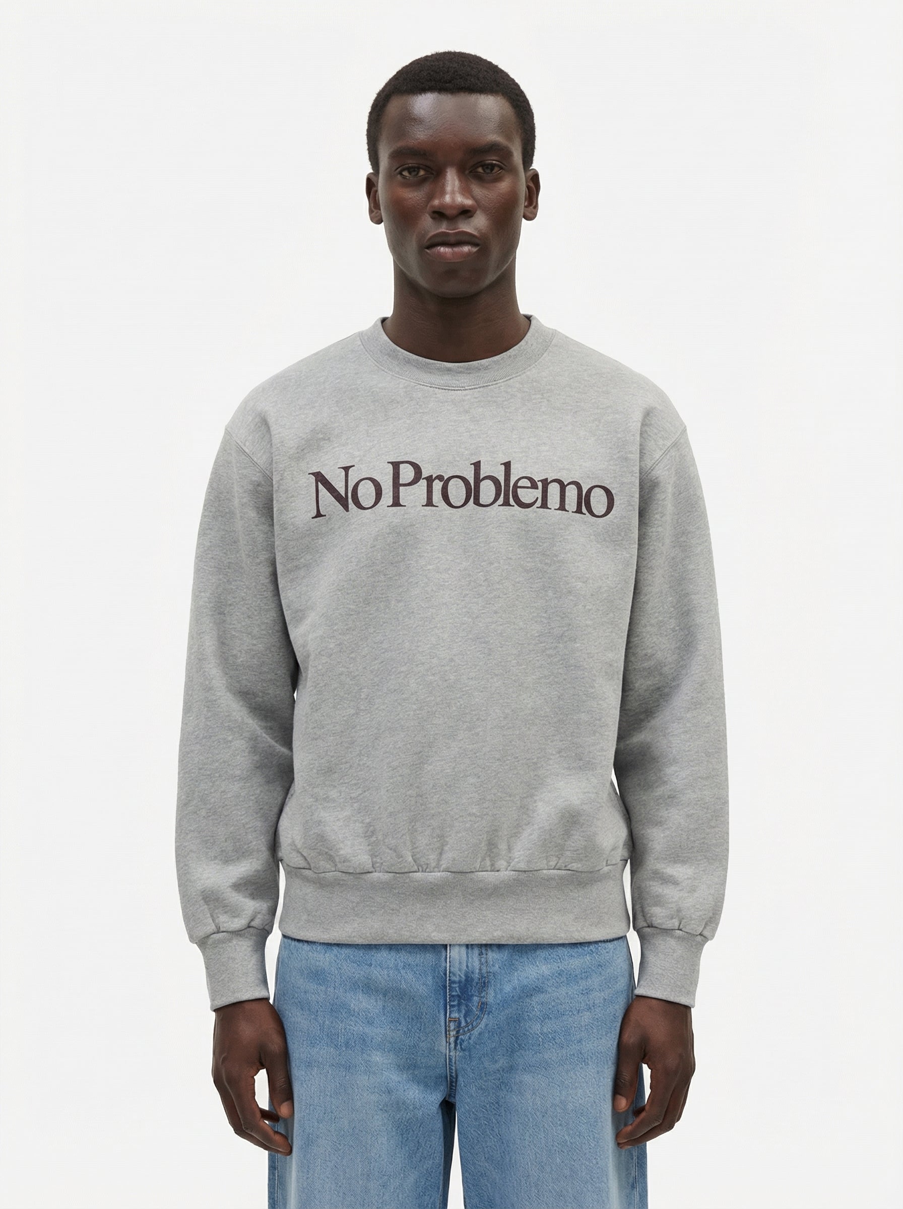 No Problemo Sweatshirt Grey