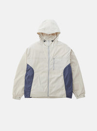 Gramicci Softshell Nylon Hooded Jacket Stone Grey - Hympala Store 