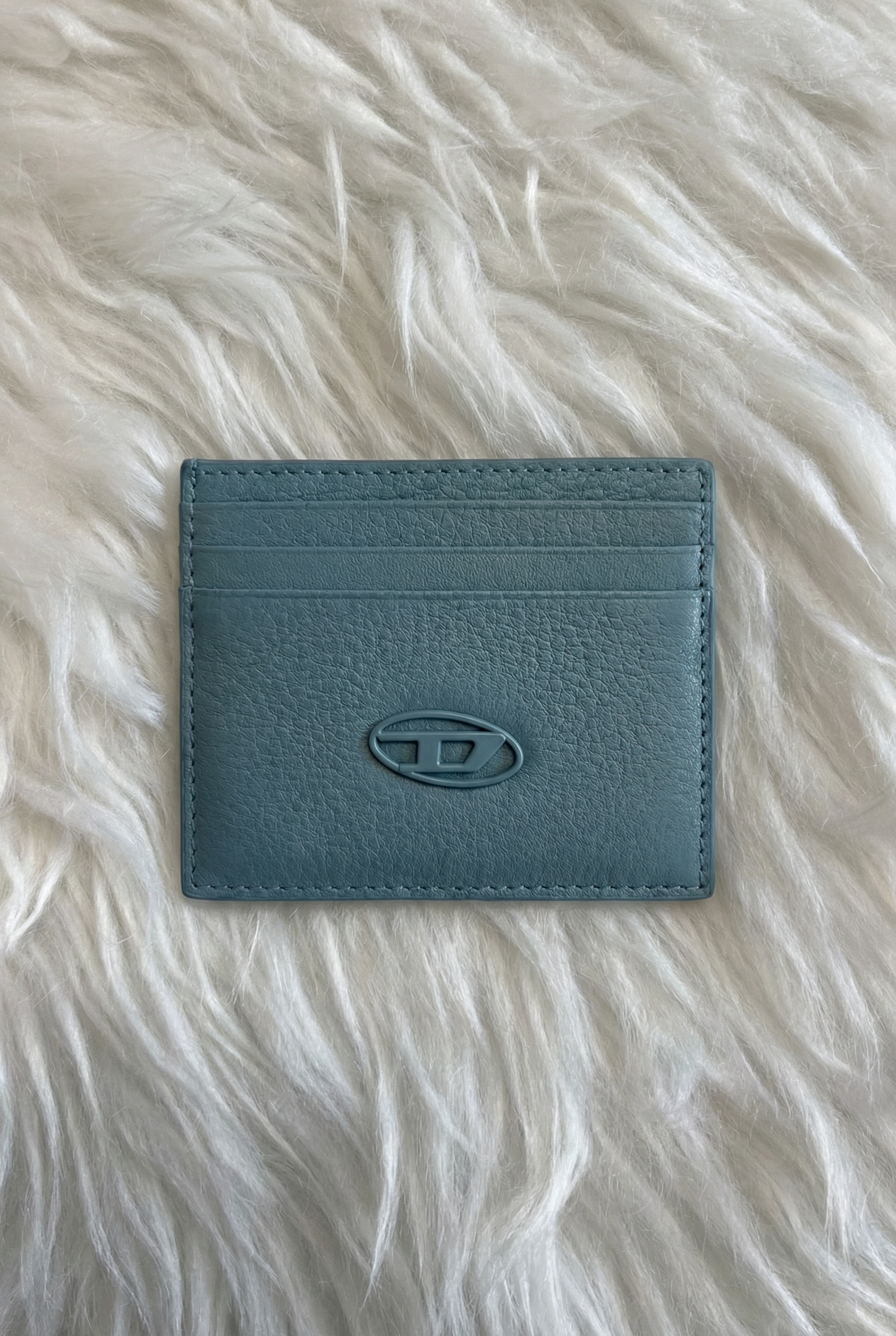 Card Case Holder Blue