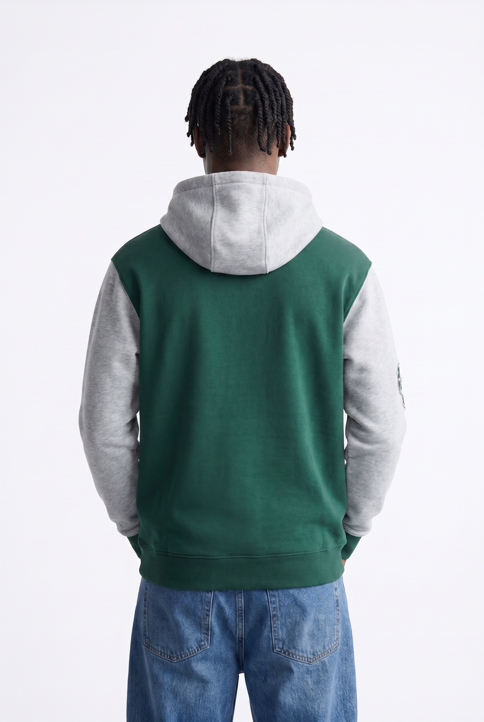 New York Yankees MLB Heritage Green Oversized Hoodie