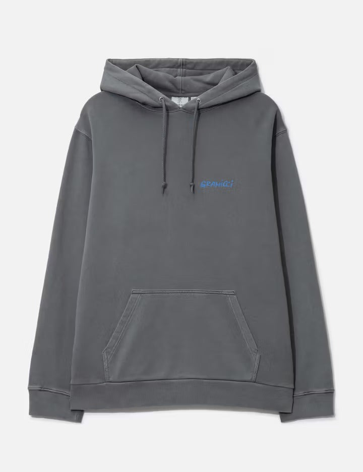 Snail Hoodie Charcoal Pigment