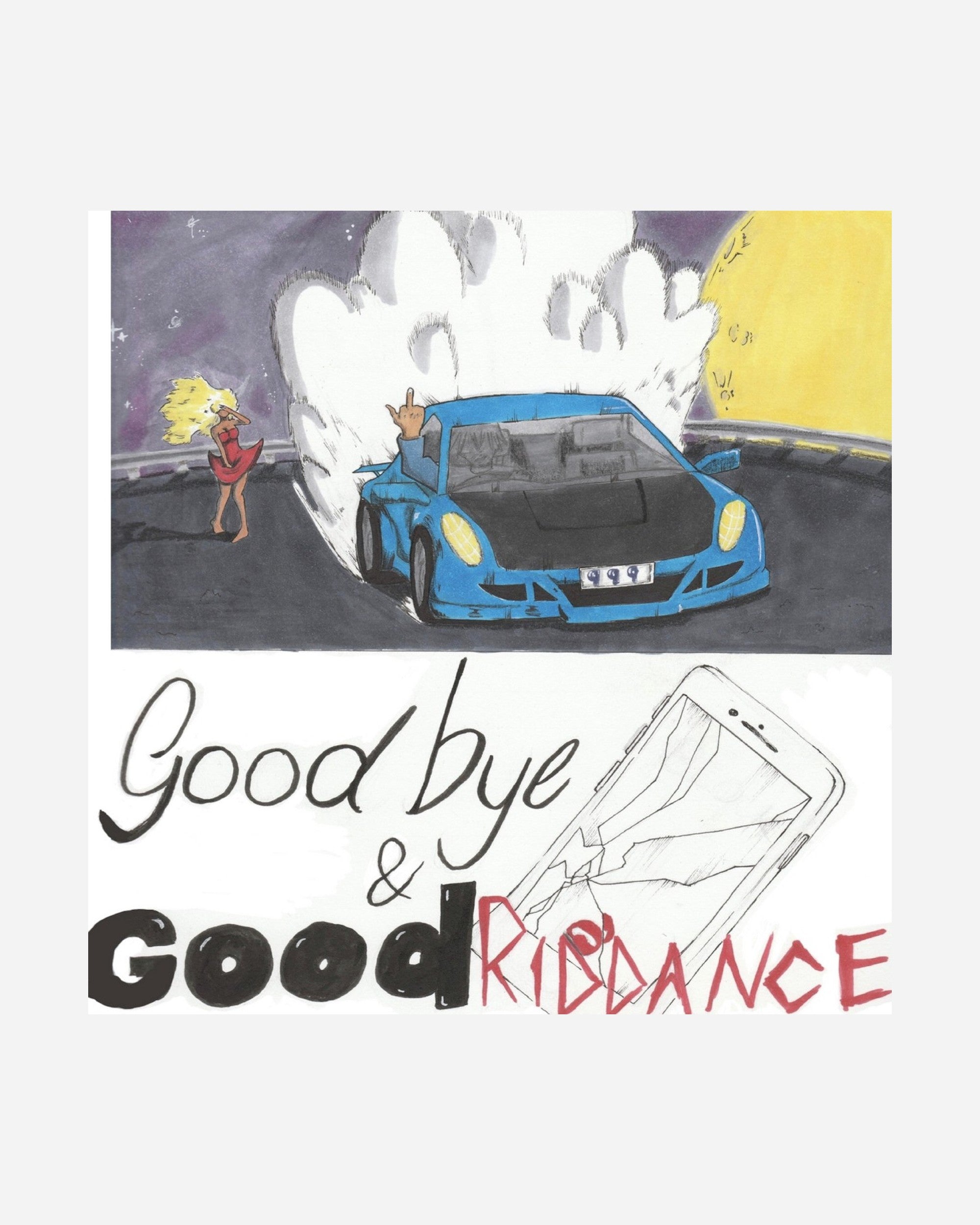 Juice WRLD - Goodbye & Good Riddance vinyl LP cover
