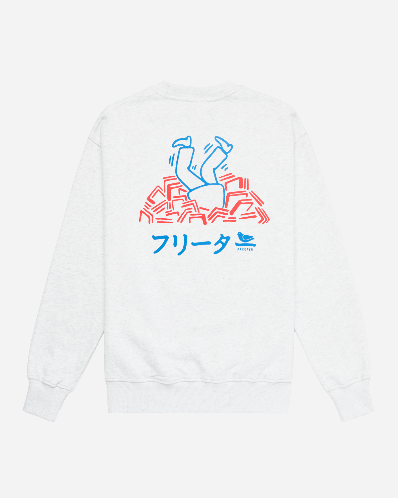 Paperwork Crewneck Grey
