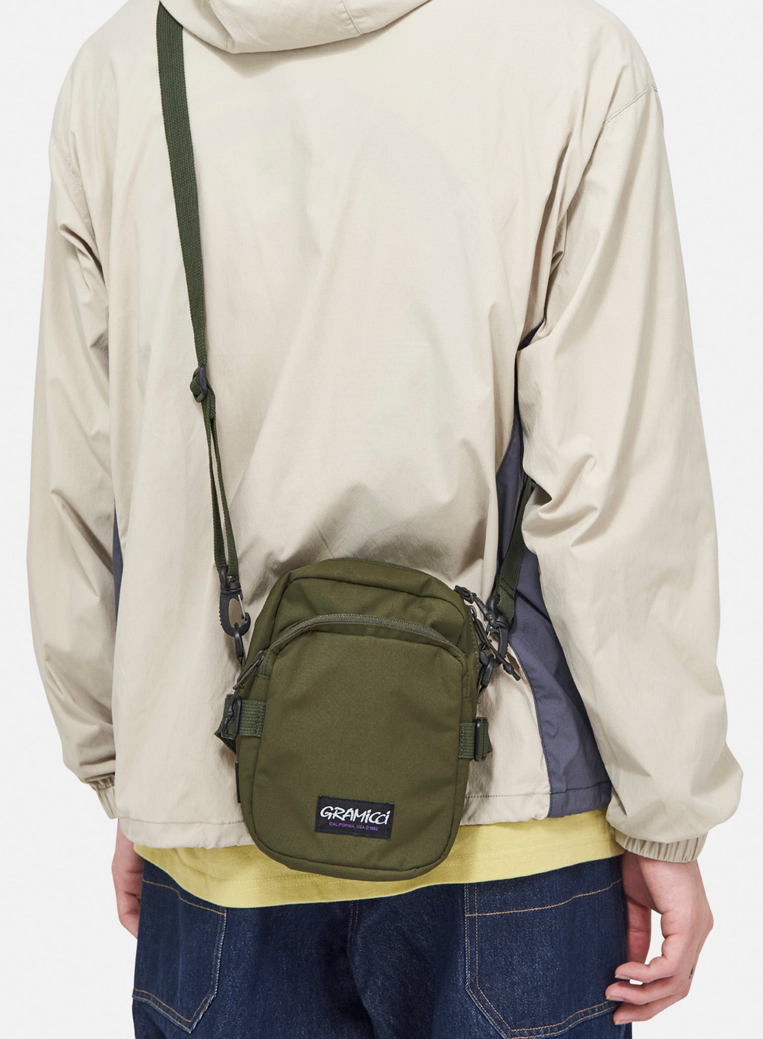 Gramicci Cordura Mini Shoulder Bag Olive - Hympala Store 