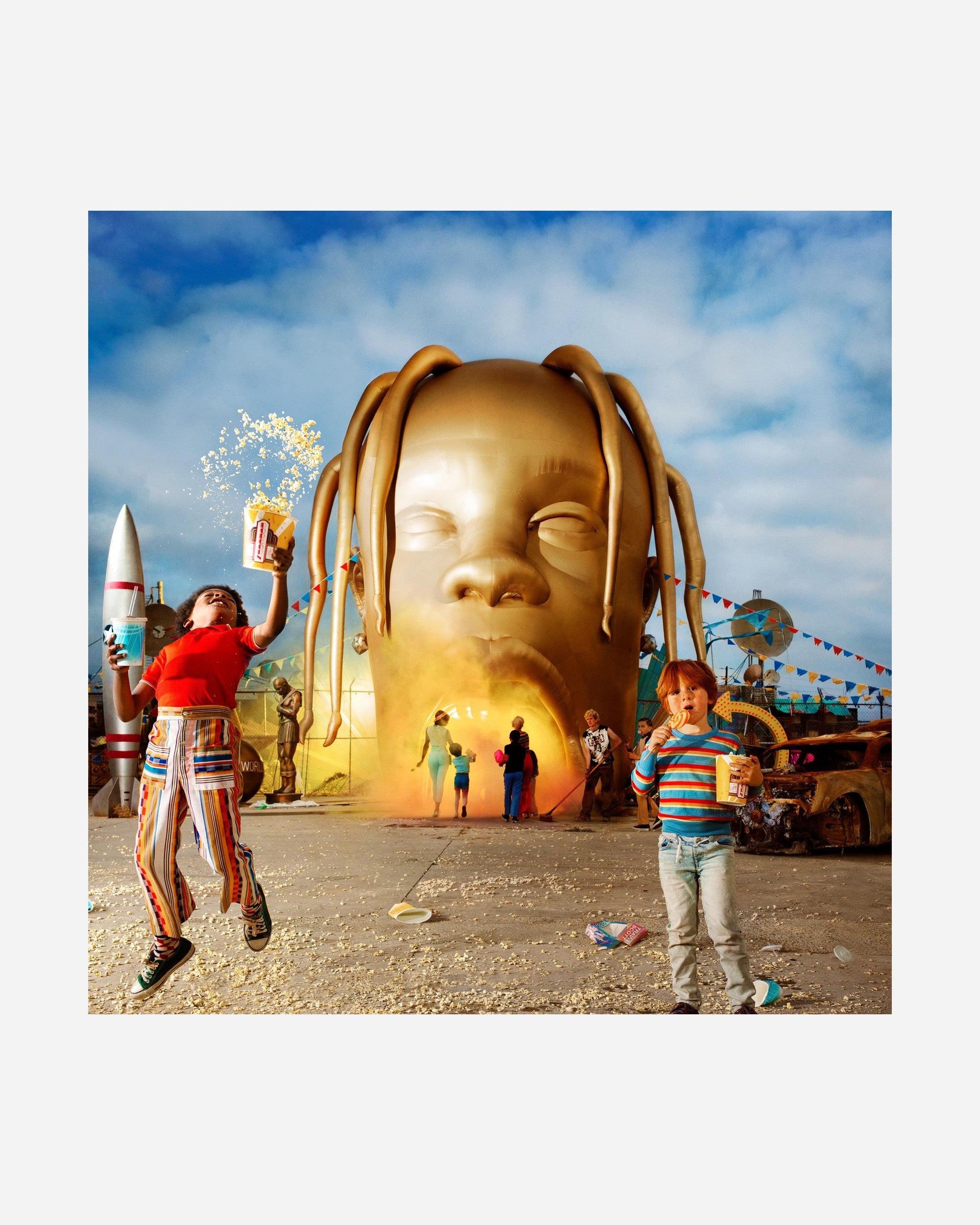 Travis Scott - Astroworld vinyl LP cover