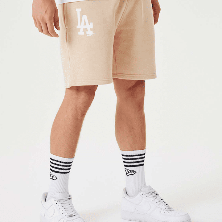 New Era Los Angeles Dodgers Essentials Short Beige - Hympala Store 